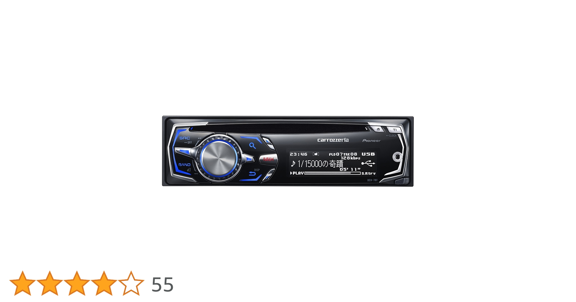 Pioneer carrozzeria ヘッドユニット　DEH-780 Amazon | パイオニア carrozzeria CD/USB/SD/チューナーメイン